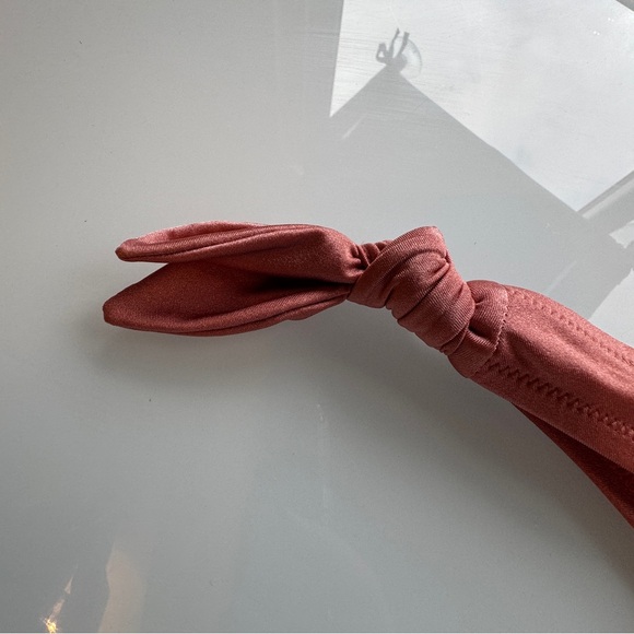 Victoria's Secret Tie Side Cheeky Deep V Front Teeny Bikini Bottom Womens XL NEW - Picture 5 of 5